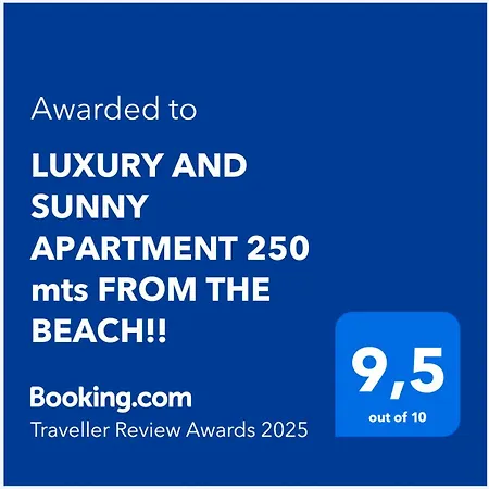 Apartman Luxury And Sunny 250 Mts From The Beach!!