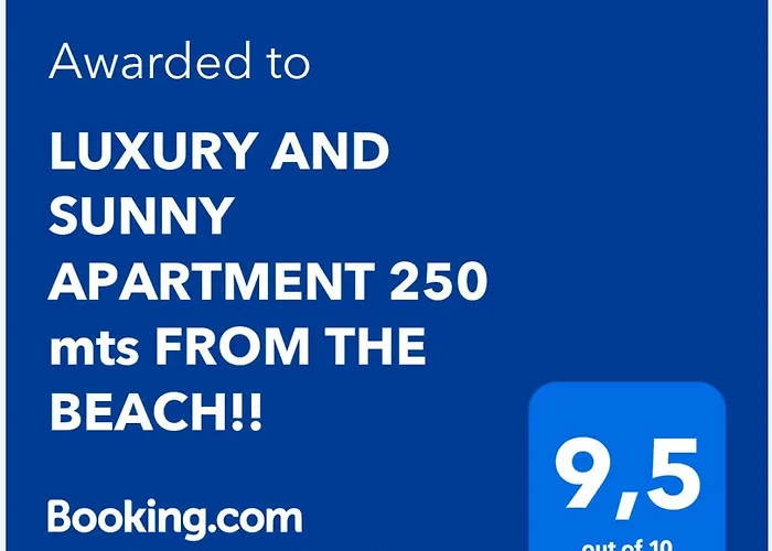 아파트 Luxury And Sunny 250 Mts From The Beach!!